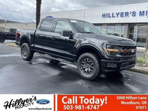 AGATE BLACK METALLIC 2025 Ford F-150 TREMOR
