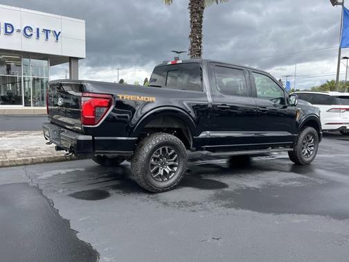 AGATE BLACK METALLIC 2025 Ford F-150 TREMOR