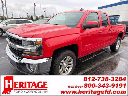 Red 2018 Chevrolet Silverado 1500 LT