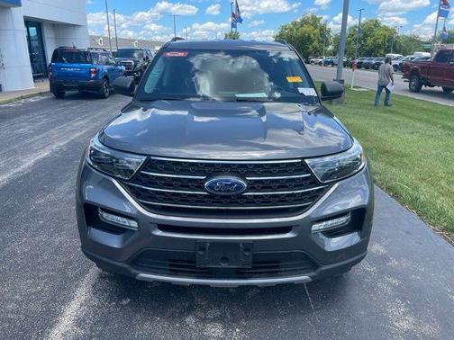 Carbonized Gray Metallic 2022 Ford Explorer XLT