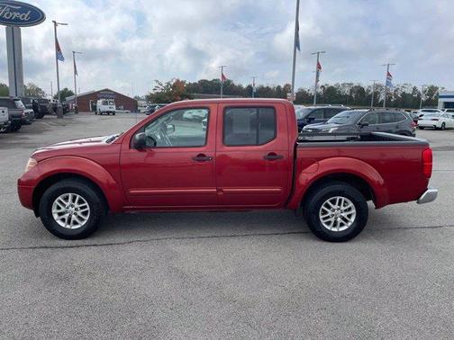 Lava Red 2015 Nissan Frontier SV