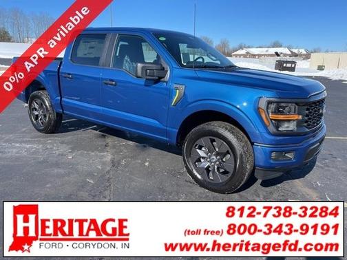 Blue Metallic 2025 Ford F-150 STX Truck