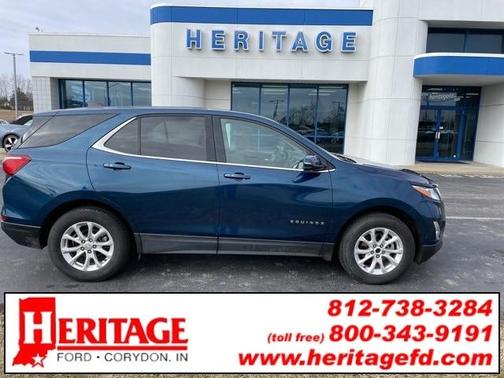 Pacific Blue Metallic 2019 Chevrolet Equinox 1LT SUV