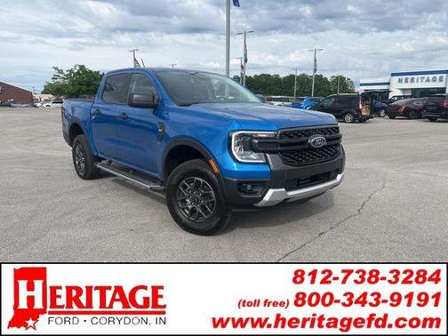 Velocity Blue Metallic 2025 Ford Ranger XLT Truck