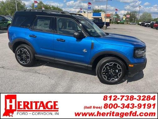 Velocity Blue Metallic 2026 Ford Bronco Sport Outer Banks