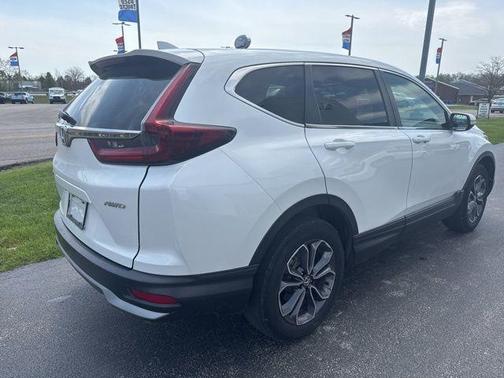 Platinum White Pearl 2021 Honda CR-V EX