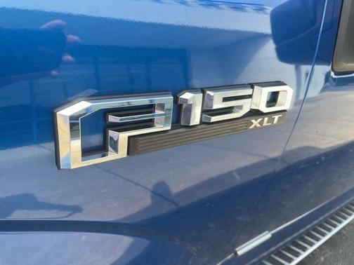Lightning Blue 2017 Ford F-150 XLT