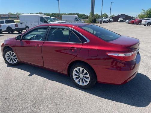 Red 2017 Toyota Camry LE