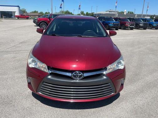 Red 2017 Toyota Camry LE