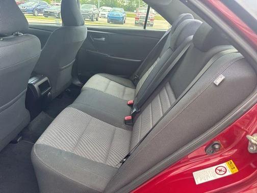 Red 2017 Toyota Camry LE