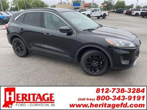 Black Metallic 2020 Ford Escape SE