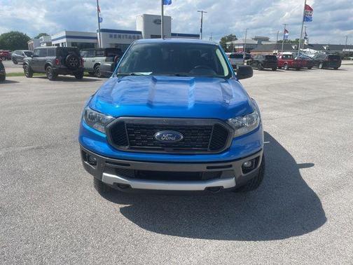 Blue 2021 Ford Ranger XLT
