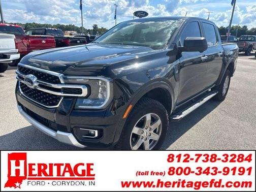 Shadow Black 2024 Ford Ranger XLT