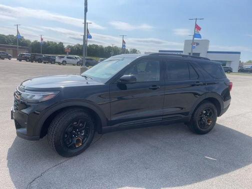 Agate Black Metallic 2026 Ford Explorer Tremor
