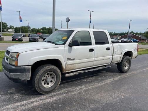 Olympic White 2003 Chevrolet Silverado 2500 LS H/D Crew Cab
