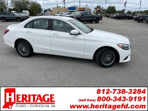 Polar White 2015 Mercedes-Benz C-Class C 300