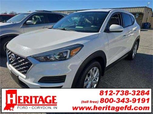 Dazzling White 2019 Hyundai TUCSON SE SUV