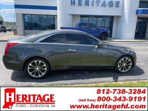 Phantom Gray Metallic 2018 Cadillac ATS 2.0L Turbo Luxury