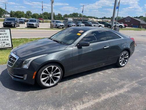 Phantom Gray Metallic 2018 Cadillac ATS 2.0L Turbo Luxury