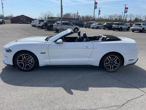 Oxford White 2021 Ford Mustang EcoBoost Premium