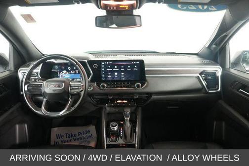 Summit White 2023 GMC Canyon Elevation