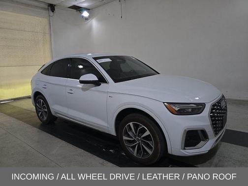 Glacier White Metallic 2022 Audi Q5 45 S line Premium