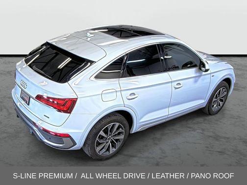 Glacier White Metallic 2022 Audi Q5 45 S line Premium