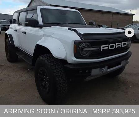 Oxford White 2024 Ford Bronco Raptor
