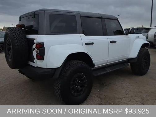 Oxford White 2024 Ford Bronco Raptor