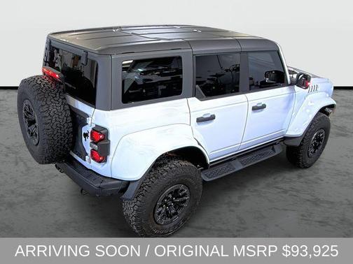 Oxford White 2024 Ford Bronco Raptor