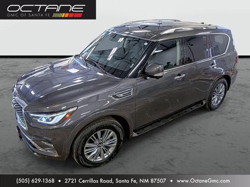 Anthracite Gray 2024 INFINITI QX80 Luxe