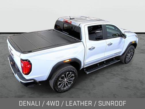 Summit White 2024 GMC Canyon Denali