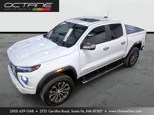 Summit White 2024 GMC Canyon Denali
