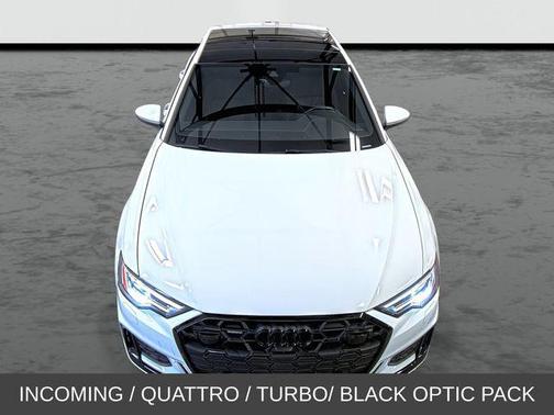 Glacier White 2024 Audi A6 45 Premium
