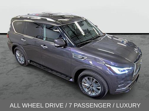 Anthracite Gray 2024 INFINITI QX80 Luxe