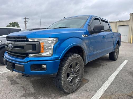 Blue Metallic 2020 Ford F-150 XLT