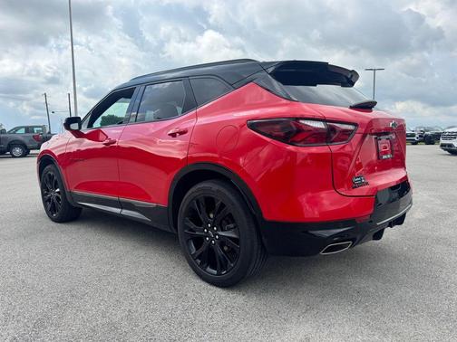 Red 2022 Chevrolet Blazer RS