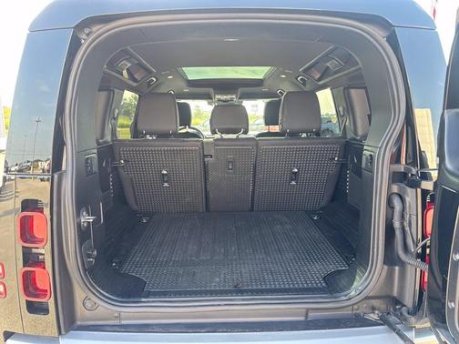 Santorini Black 2025 Land Rover Defender P300