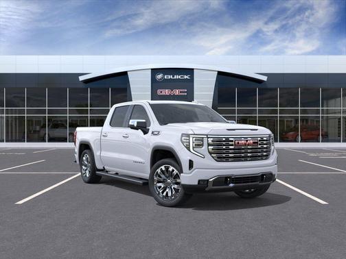 Glacier White 2026 GMC Sierra 1500 Denali