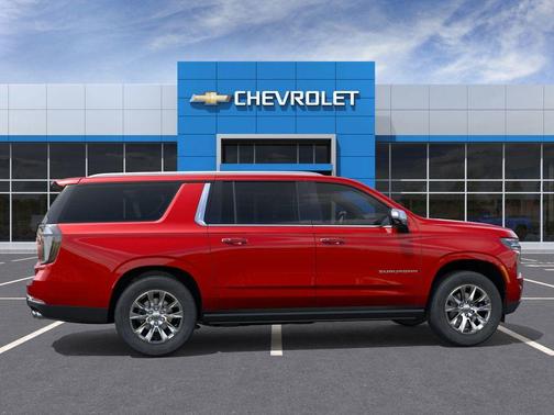 Radiant Red 2026 Chevrolet Suburban Premier