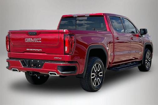Volcanic Red 2025 GMC Sierra 1500 AT4