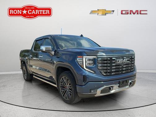 Pacific Blue Metallic 2022 GMC Sierra 1500 Denali Ultimate
