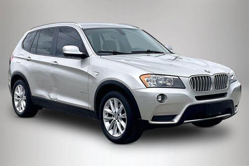 Mineral Silver Metallic 2013 BMW X3 xDrive28i