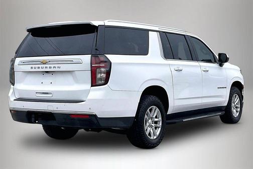 Summit White 2021 Chevrolet Suburban LS