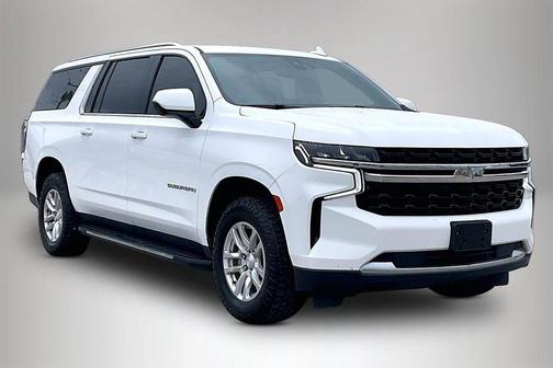 Summit White 2021 Chevrolet Suburban LS