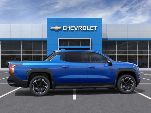 Rip Tide Blue 2026 Chevrolet Silverado EV LT
