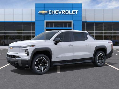 Summit White 2026 Chevrolet Silverado EV LT
