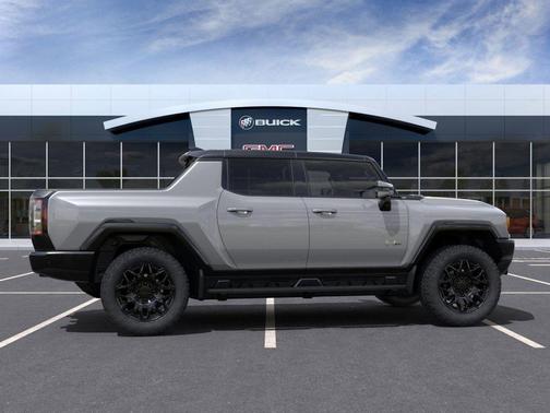 Meteorite Metallic 2025 GMC HUMMER EV Pickup 2X