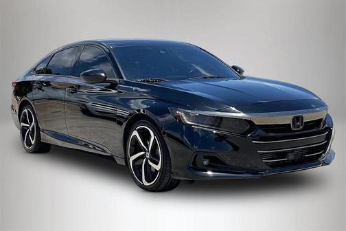 Black 2022 Honda Accord Sport 1.5T