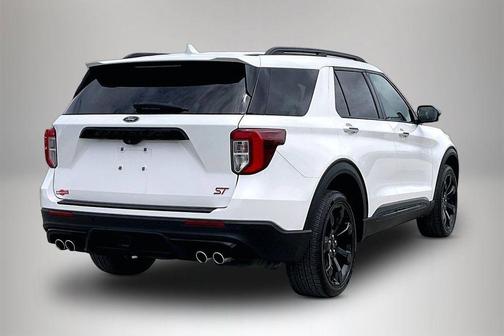 White Metallic 2023 Ford Explorer ST